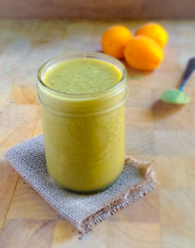 apricot-vanilla-matcha-smoothie-gluten-free