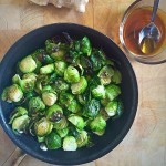 Maple Ginger Brussel Sprouts