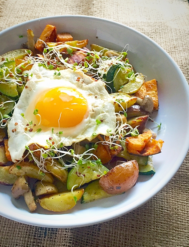 Ultimate Fall Vegetable Breakfast Scramble