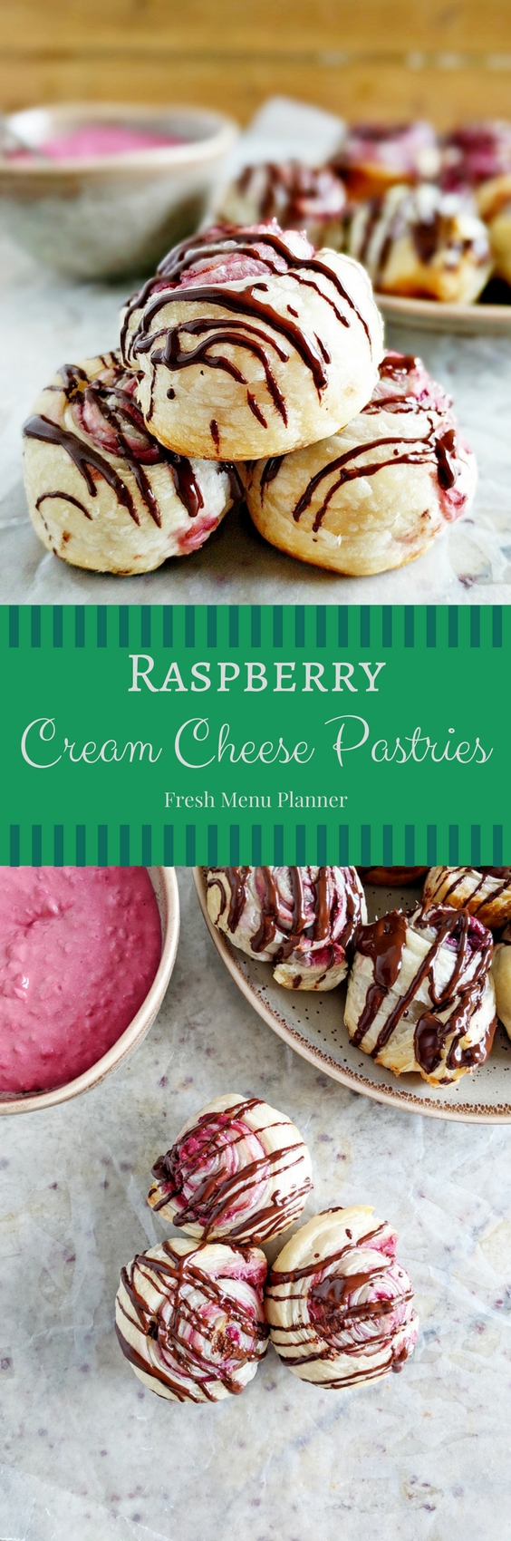 Raspberry Cream Cheese Pastries