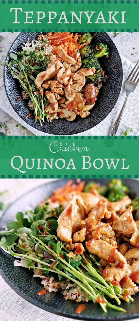 Teppanyaki Chicken Quinoa Bowl