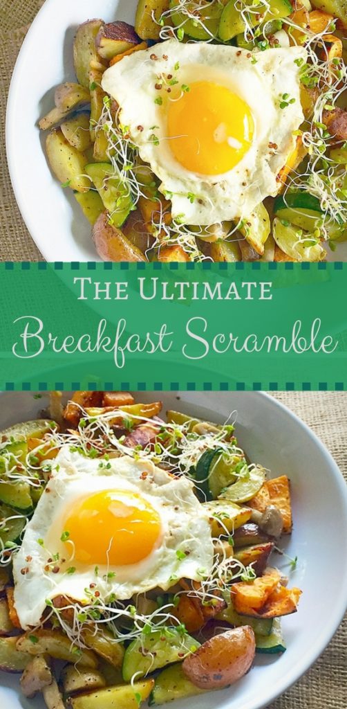 A Breakfast Scramble is a Perfect Way to Start the Day