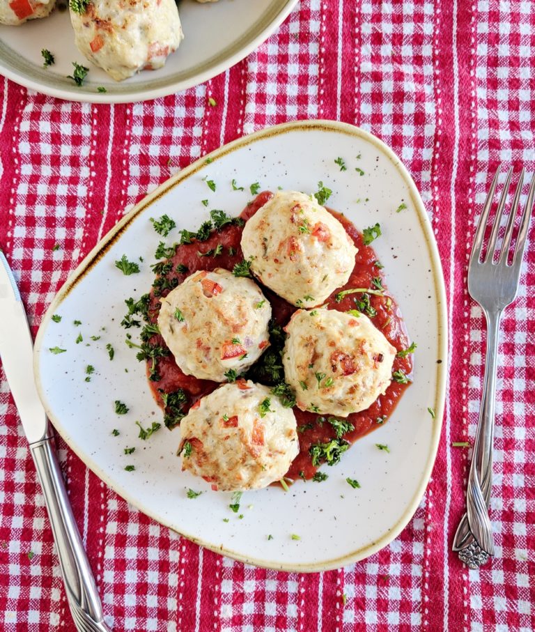 Simple And Easy Mozzarella Stuffed Turkey Meatballs